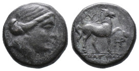 (Bronze, 10.40g 21mm) Aiolis, Kyme. Civic issue. 250-190 B.C. AE