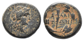 (Bronze, 3.08g 15mm) AEOLIS. Elaia. (Circa 2nd/1st century BC). AE.