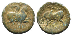 (Bronze, 2.64g 18mm) Ionia, Magnesia ad Maeandrum Circa 3rd century BC. AE.