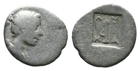 (Silver, 0.69g 13mm) Lycia. Lycian League. Masikytes (BC 48-23) 1/4 Drachm
