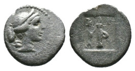 (Silver, 0.68g 12mm) Lycia. Lycian League. Masikytes (BC 48-23) 1/4 Drachm