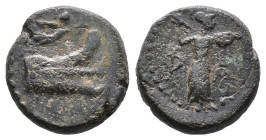 (Bronze, 5.86g 18mm) LYCIA, Phaselis. Circa 190-167 BC. AE.