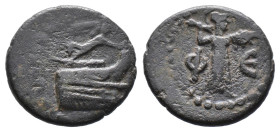 (Bronze, 4.10g 19mm) LYCIA, Phaselis. Circa 190-167 BC. AE.