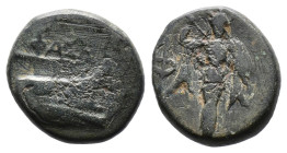 (Bronze, 4.81g 18mm) LYCIA, Phaselis. Circa 190-167 BC. AE.