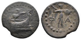 (Bronze, 2.92g 20mm) LYCIA, Phaselis. Circa 190-167 BC. AE.