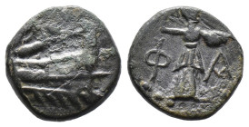 (Bronze, 3.91g 16mm) LYCIA, Phaselis. Circa 190-167 BC. AE.