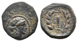 (Bronze, 4.00g 18mm) Lydia, Sardes, 2nd-1st century BC. AE.