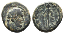 (Bronze, 4.77g 18mm) Lydia, Sardes. 133-100 B.C. AE