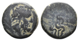 (Bronze, 3.63g 16mm) Mysia. Pergamon circa 200 BC. AE.