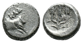 (Silver, 1.78g 11mm) Bithynia, Kalchedon AR Hemidrachm. Circa 366-340 BC