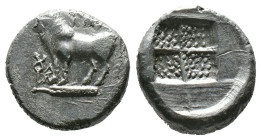 (Silver, 3.52g 16mm) BITHYNIA, Kalchedon. Circa 387-340 BC. AR Drachm.
