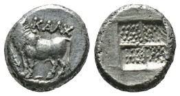 (Silver, 3.75g 15mm) BITHYNIA, Kalchedon. Circa 387-340 BC. AR Drachm.