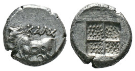 (Silver, 3.74g 15mm)BITHYNIA, Kalchedon. Circa 387-340 BC. AR Drachm.
