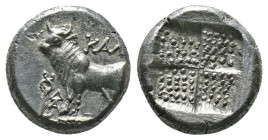 (Silver, 3.71g 15mm) BITHYNIA, Kalchedon. Circa 387-340 BC. AR Drachm.