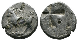 (Silver, 3.43g 18mm) BITHYNIA, Kalchedon. Circa 387-340 BC. AR Drachm.