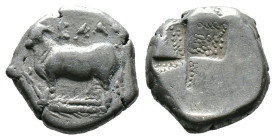 (Silver, 3.78g 15mm) BITHYNIA, Kalchedon. Circa 387-340 BC. AR Drachm.