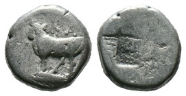 (Silver, 2.41g 12mm) BITHYNIA, Kalchedon. Circa 387-340 BC. AR hemidrachm.