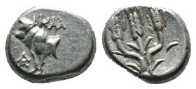 (Silver, 1.83g 11mm) BITHYNIA, Kalchedon. Circa 387-340 BC. AR hemidrachm.