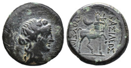 (Bronze, 6.05g 23mm) Kings of Bithynia, Prusias II Cynegus, Bronze AE.