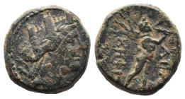 (Bronze, 5.31g 17mm) PHRYGIA. Apameia. Circa 88-40 B.C. Ae.