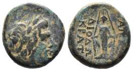 (Bronze, 6.99g 20mm) Phrygia. Apamea circa 100-50 BC. Bronze AE.