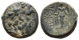 (Bronze, 8.67g 20mm) PHRYGIA. Apameia. Circa 88-40 B.C. Ae.