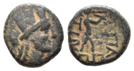 (Bronze, 2.93g 15mm) PHRYGIA. Apameia. Circa 88-40 BC AE.