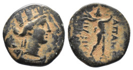 (Bronze, 4.39g 19mm) PHRYGIA. Apameia. Circa 88-40 BC AE.