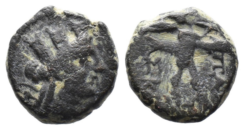 (Bronze, 3.51g 15mm) PHRYGIA. Apameia. Circa 88-40 BC. AE.