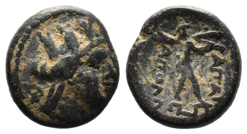 (Bronze, 3.32g 16mm) PHRYGIA. Apameia. Circa 88-40 BC AE.