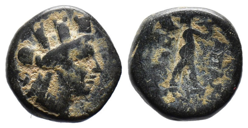 (Bronze, 3.90g 16mm) PHRYGIA. Apameia. Circa 88-40 BC AE.