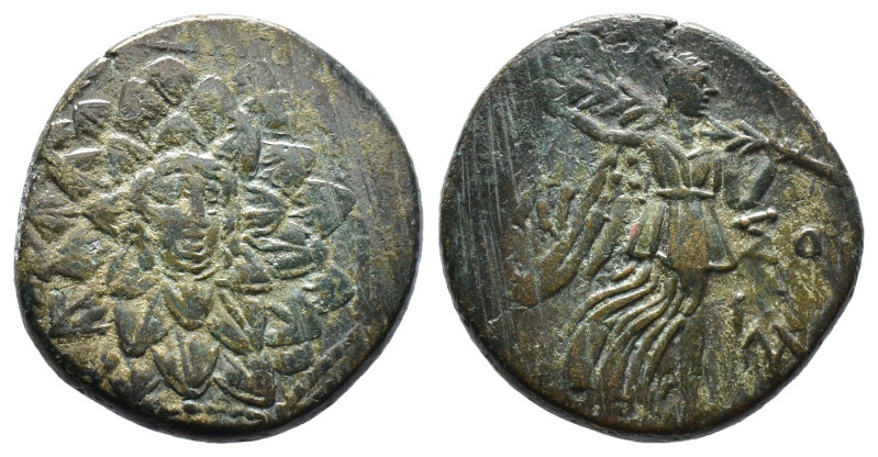 (Bronze, 7.14g 23mm) Pontos, Amisos Circa 105-85 BC. AE.