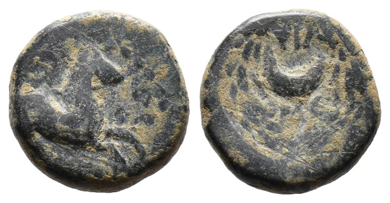 (Bronze, 4.15g 16mm) Anciet Greek Coins.