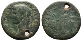 (Bronze, 10.94g 27mm) Divus Augustus. Died A.D. 14. dupondius AE
