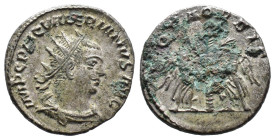 (Silver, 3.82g 21mm) Valerian I AR Antoninianus. Antioch, AD 253-268.