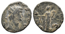 (Bronze, 2.53g 19mm) Gallienus. A.D. 253-268. AE