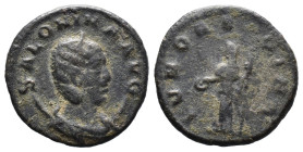 (Bronze, 3.00g 21mm) Salonina, wife of Gallienus, Antoninianus