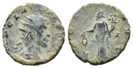 (Bronze, 2.81g 19mm) Claudius II Gothicus (268-270) AE