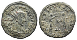 (Bronze, 3.82g 21mm) PROBUS (A.D. 276-282) Antoninian, AE.