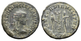 (Bronze, 3.84g 21mm) Diocletianus (284-305 AD). AE