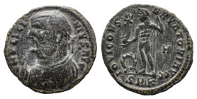 (Bronze, 2.40g 19mm) Licinius I, AD 308-324 AE.