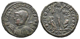 (Bronze, 2.89g 20mm) Licinius II (Caesar, 317-324). Heraclea Follis AE