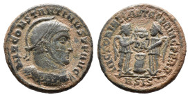 (Bronze, 2.91g 18mm) Constantine I, 307/310-337. Follis AE.