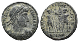 (Bronze, 2.34g 18mm) Constantinus I (307-337 AD). AE Nicomedia,