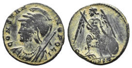 (Bronze, 2.08g 18mm) City Commemorative circa AD 330-333. Follis AE.