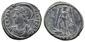 (Bronze, 2.71g 20mm) City Commemorative circa AD 330-333. Follis AE.