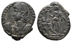 (Bronze, 4.57g 20mm) Constantius II. AD 337-361. AE.
