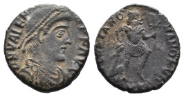 (Bronze, 2.33g 17mm) Valens (364-378). AE.