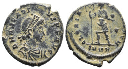 (Bronze, 5.80g 22mm) Arcadius (383-408). Heraclea, AE