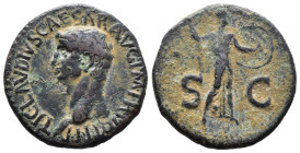 (Bronze, 11.24g 29mm) Claudius, (A.D. 41-54), AE